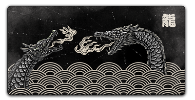 Dragon Black Mousepad
