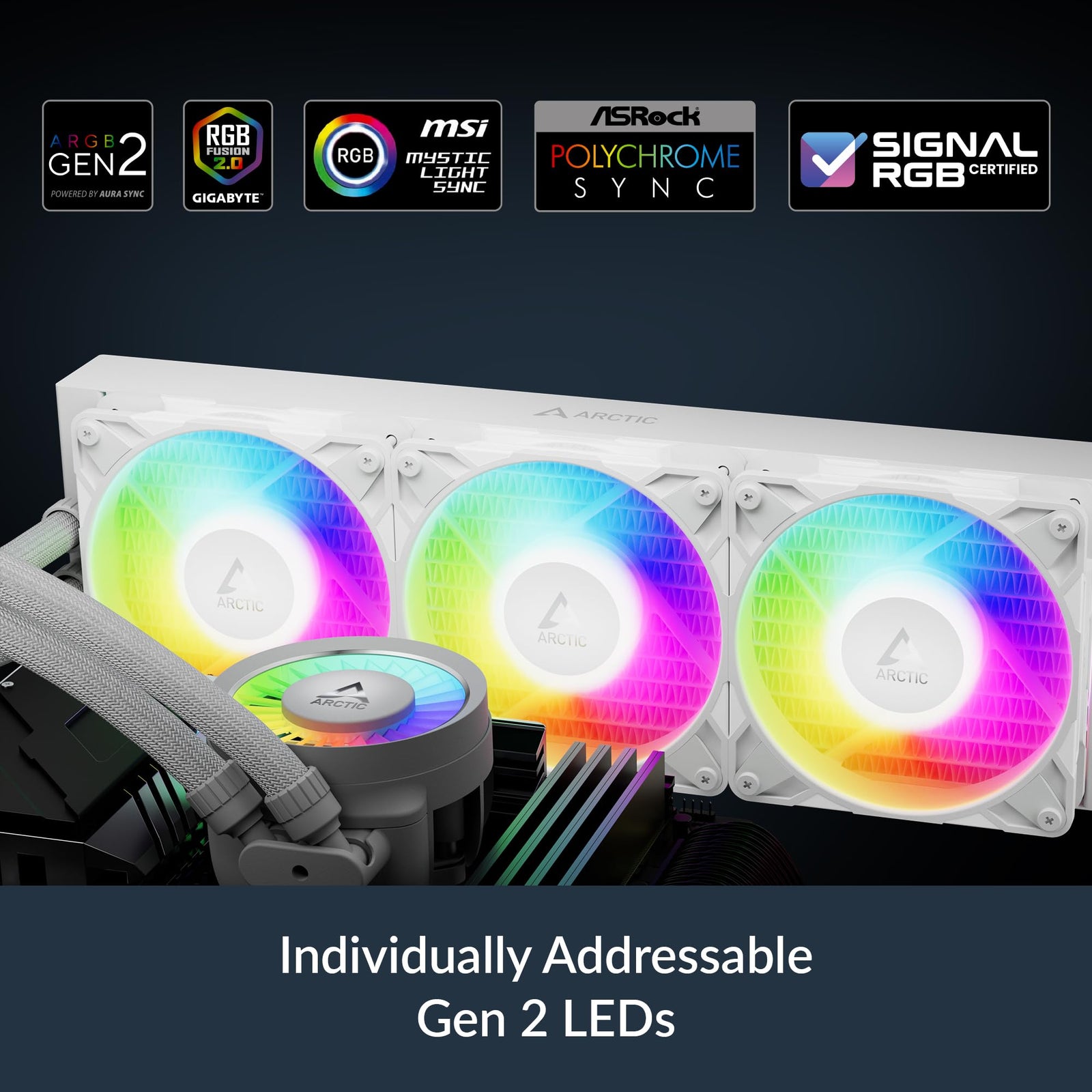 ARCTIC Liquid Freezer III Pro 360 A-RGB (White)